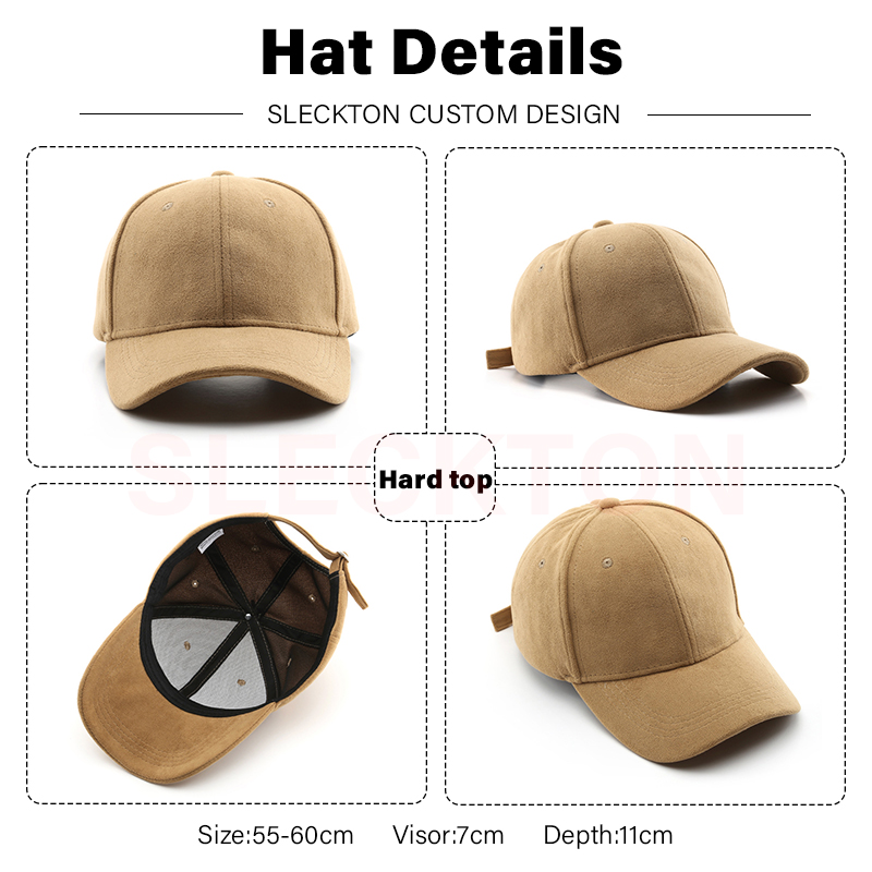 Sleckton หมวกเบสบอลรองเท้าหนัง - Embroidery Design Logo บทวิจารณ์และราคา