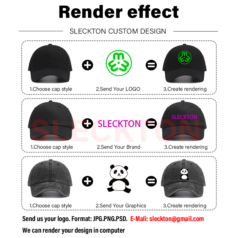 Sleckton หมวกเบสบอลรองเท้าหนัง - Embroidery Design Logo บทวิจารณ์และราคา