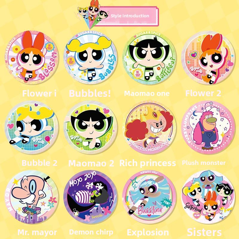 กล่องเต็มของสินค้า Powerpuff G - Embroidery Reddit บทวิจารณ์และราคา