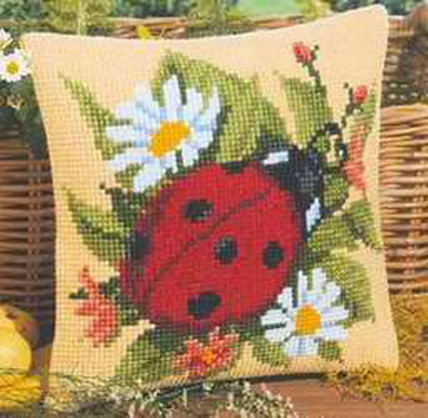 Ladybug 22-22 ชุดปักครอสติสสํา - Embroidery Lady Bug บทวิจารณ์และราคา