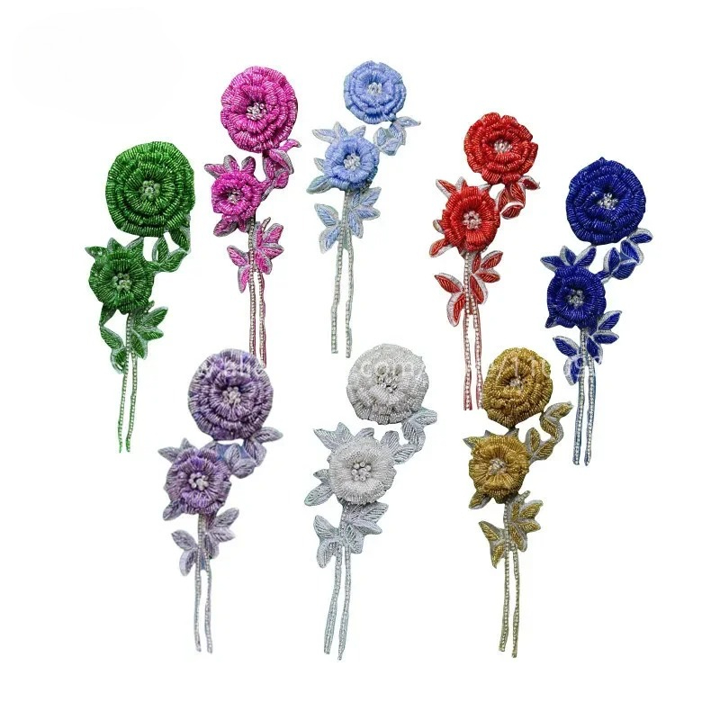 ดอกไม้ประดับหน้าอกรูปดอกกุหลาบ - Embroidery Rose บทวิจารณ์และราคา