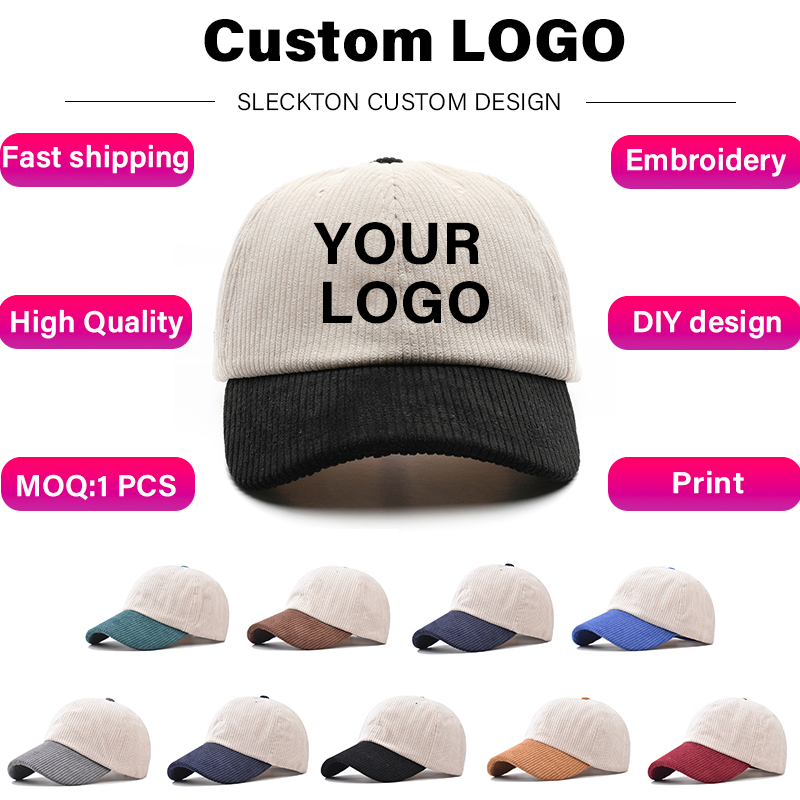 Sleckton หมวกเล่นเบสบอลโลโก้สำ - Embroidery Design Logo บทวิจารณ์และราคา
