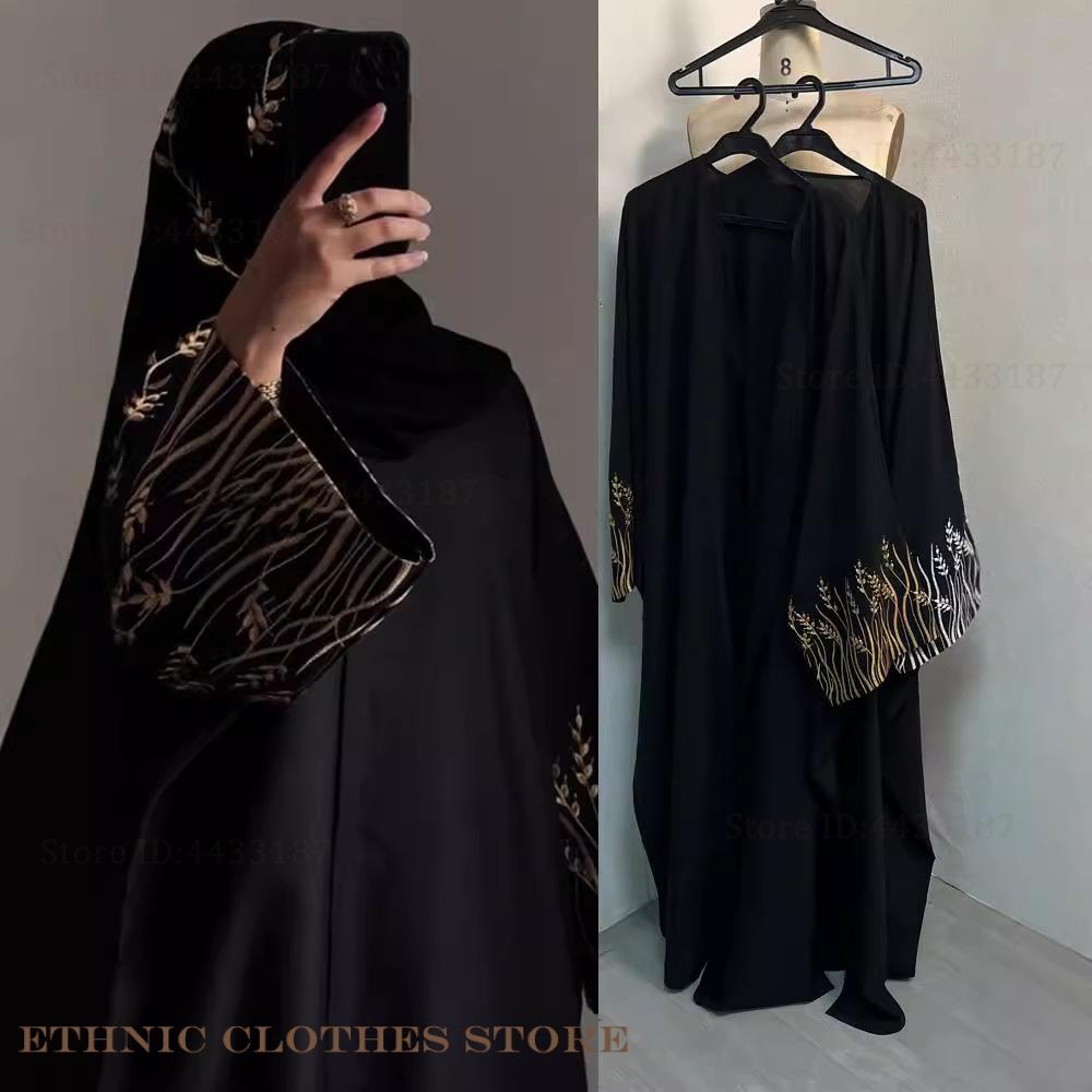 ชุดอาบายะปักลายสีดำสุดหรูสำหรั - Embroidery Kebaya บทวิจารณ์และราคา
