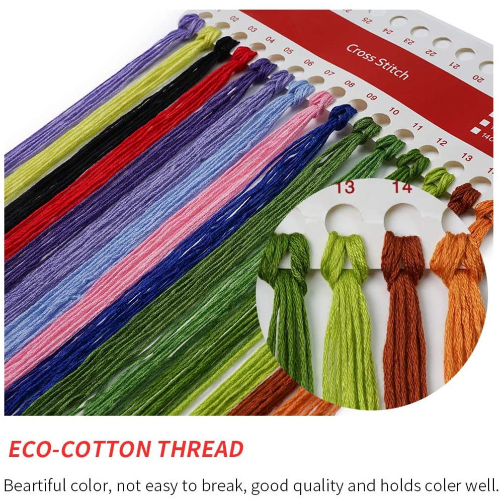 ภูมิทัศน์ Van Gogh DIY เย็บปัก - Embroidery Meaning บทวิจารณ์และราคา