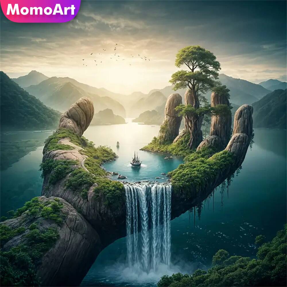 Momoart หมีเพชรโมเสคสัตว์เต็มร - Embroidery Meaning บทวิจารณ์และราคา