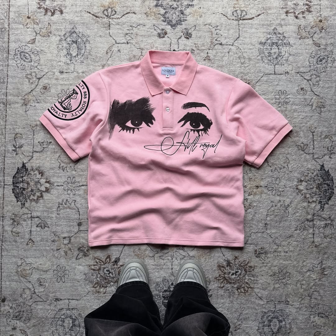 เสื้อโปโลสไตล์เรโทรแบบอเมริกัน - Embroidery Design Logo บทวิจารณ์และราคา