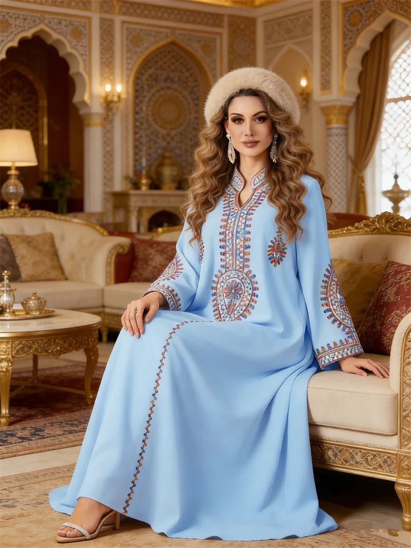 ชุดเดรสปักลายสำหรับงานอีด ผู้ห - Embroidery Kebaya บทวิจารณ์และราคา