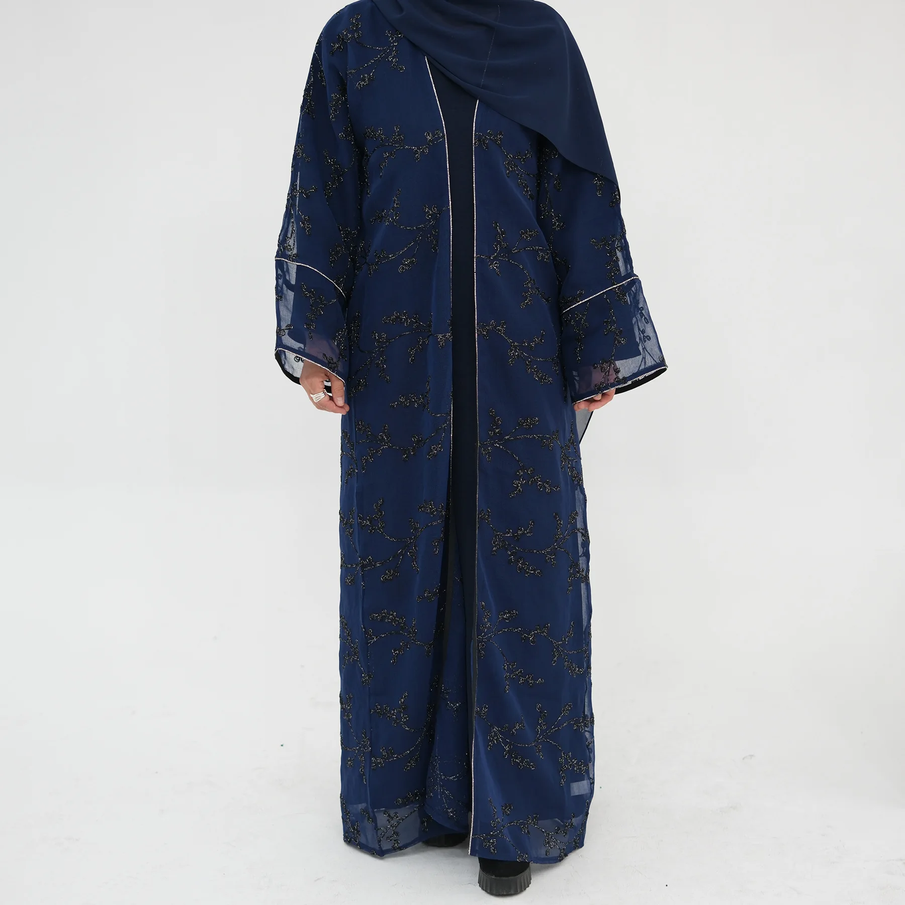 ชุดกิโมโนปักลายสำหรับผู้หญิง เ - Embroidery Kebaya บทวิจารณ์และราคา